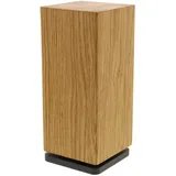 Messerblock magnetisch - Eichenholz 12 Magnete rundum mit Standfuß 360° drehbar