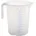 Messkanne 5000 ml PP transp D203xH257mm Griff offen