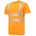 Technik Warnschutz-T-Shirt L 52 Warnweste Reflektierend Warnweste Atmungsaktiv Leicht Kurzarmshirt Kurzarm Arbeitskleidung Sichtbarkeit Hemden