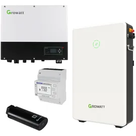 Growatt SPH4600 Hybrid Wechselrichter 6,5 kWh mit Solarspeicher-Set