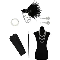 Thetru 20er Jahre Accessoire-Set für Damen