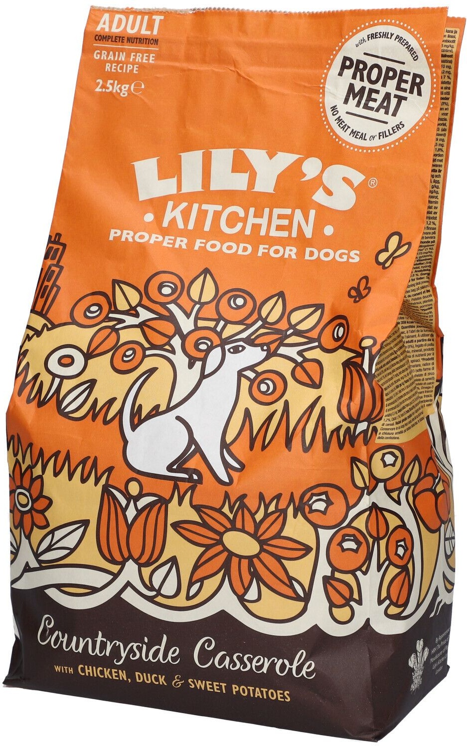 Lily's® Kitchen – Proper Food for Dogs Croquettes Cocotte campagnarde au poulet et au canard - Chien Adult 2,5 kg pellet(s)