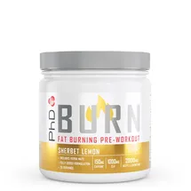 PHD Burn Pre-Workout Lemon Pulver 200 g
