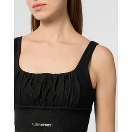 Plein Sport Top schwarz | weiß M