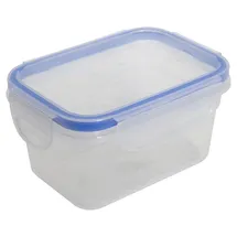 HIT Trading Aufbewahrungsbox B 13 cm LINA, 13 x 7 cm - 430 ml - Transparent Kunststoff - stapelbar - mit Deckel