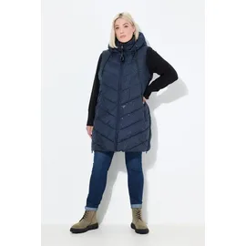 Ulla Popken Steppweste in marine | Gr.: 50-52