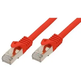 Good Connections Patchkabel mit Cat. 7 Rohkabel S/FTP rot 0,25m