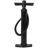 vidaXL SUP Handpumpe mit Druckanzeige Schwarz 24 x 7,5 x 58 cm Pp