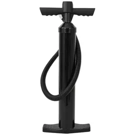 vidaXL SUP Handpumpe mit Druckanzeige Schwarz 24 x 7,5 x 58 cm Pp