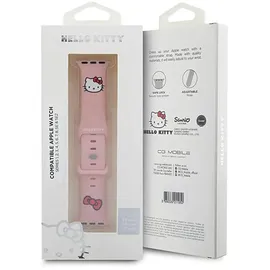HELLO KITTY HKAWMSCHBLP Uhrenarmband, für AppleWatch 38/40/41mm Rosa