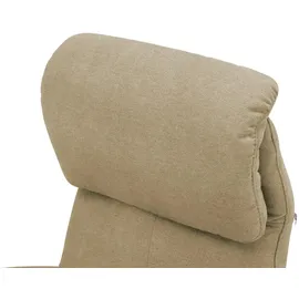 Hukla Relaxsessel Pierre Flachgewebe 75 x 108 x 87 cm Beige elektrisch