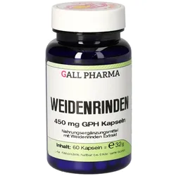 GALL PHARMA  WEIDENRINDEN 450mg  60 St Kapseln