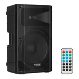 Ibiza - XTK15A-MKII - 15"/38cm Aktiver PA-Lautsprecher - 25mm Kompressionshochtöner - Bass Reflex System - USB, SD, Bluetooth - TWS - Griffe und Räder Schwarz - Party, Events, Club