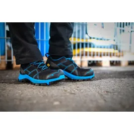 Haix Halbschuh BLACK EAGLE 40.1, LOW, S3, schwarz-blau, Gr. 3,5 (36)