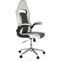 Gaming Stuhl / Bürostuhl GAME SPORT PRO Kunstleder weiß/dunkelgrau mybuero