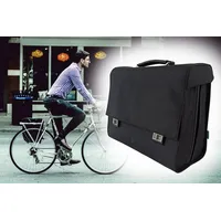 BISOMO Business Fahrradtasche Single Bag 22L, Laptoptasche bis 16
