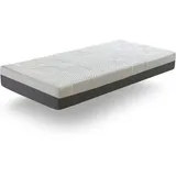 Matratze 135x200 AIR LATEX Hohe 20 CM H2 Abdeckung aus Fasern, Kern mit Latex