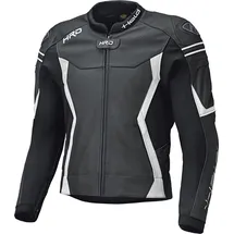 Held Street 3.0 Motorrad Lederjacke, schwarz-weiss, Größe 58