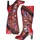LAURA VITA Schnürstiefel Damen Rot 38
