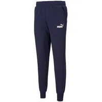 Puma Essentials Logo Fleece-Jogginghose Herren 07 dark gray heather XL