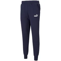 Puma Essentials Logo Fleece-Jogginghose Herren 07 dark gray heather XL