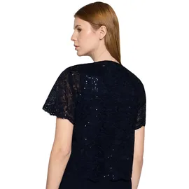 Vera Mont Damen Hosenanzug mit Bundfalten 40, Night Sky - 40W