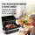 GOURMETmaxx Heißluftfritteuse Vario-Kammer 10 l schwarz