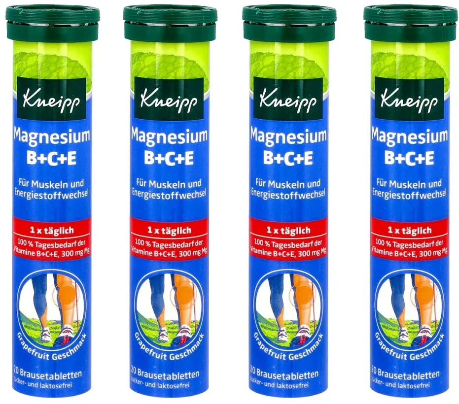 Kneipp Magnesium + Vitamine B+C+E Brausetabletten