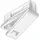 Hinno Feststeller HINNO "hinno-stop HS07" Gr. 1, transparent, B:0,48cm H:1,9cm L:0,45cm, Kunststoff, Gardinenbefestigungen, HINNO Clic-Feststeller