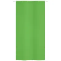vidaXL Balkon-Sichtschutz Hellgrün 120x240 cm Oxford-Gewebe