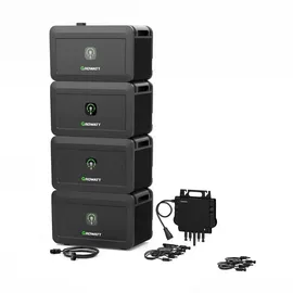 Growatt Balkonkraftwerk Speicher 8,19 kWh NEO-800M-X 800W Mikro-Wechselrichter