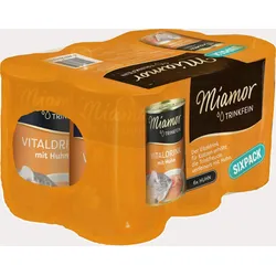 Miamor Trinkfein Vitaldrink Sixpack 6 x 135 Milliliter Katzennahrungsergänzung ZOO huhn sixpack sp 4
