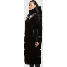 khujo Steppmantel Soulani5 Shiny schwarz MxNormalgrößen