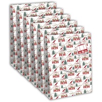 Clairefontaine 6x Höhenlage Geschenktasche 26,5x14x33cm – Weiß X-32799-2C