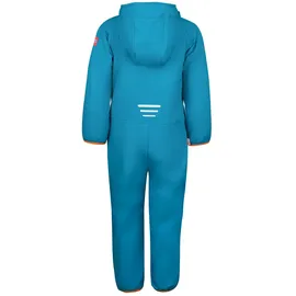 TROLLKIDS Nordkapp Overall - Deep Lagoon / Cinnamon - 80