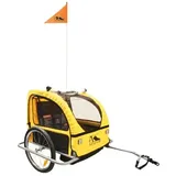M-Wave Kinderanhänger Carry All S schwarz/gelb