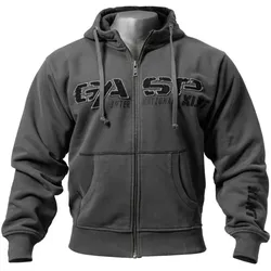 GASP - 1,2 LBS Hoodie - grau/grey Größe XL