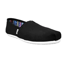 TOMS Espardrilles in Schwarz/Weiß | 36,5