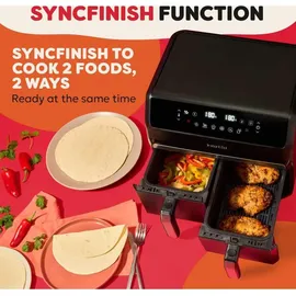Instant Pot Vortex Dual Heißluftfritteuse 8L schwarz
