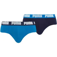 Puma MEN EVERYDAY BRIEFS 2P«, 2er Pack), True Blue, M,