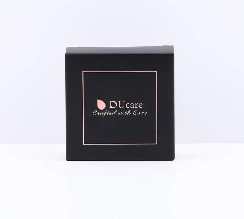 DUcare Make-up-Bürstenreinigungsset: Festseife & Silikonpad – leicht zu reinigende Blender und Pinsel, Shampoo entfernt Schattierfarben und Kosmetikfarben, für den täglichen Gebrauch, Reiseset (Kokosöl)