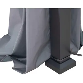 Sunjoy Vorhang für Zedernholz Gazebo 300 cm x 300 cm