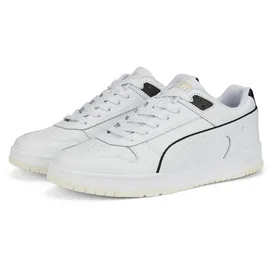 Puma RBD Game Unisex Weiß/Schwarz/Gold 39