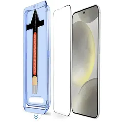 1x 9H Panzerglas für Samsung Galaxy S25 HD KLAR Staubfrei Blassenfrei Schmutzfrei echtes Tempered Glass Schutzglas Displayschutz Schutzfolie Screen-Protector