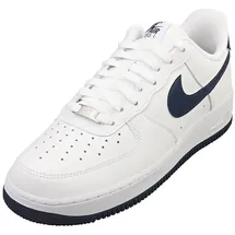 Nike Air Force 1 White Midnight Navy WEISS 44.5