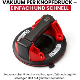 WALTER WERKZEUGE Walter Akku Fliesenheber Ø205mm max.168kg waagerecht/senkrecht 168/130kg 3,7V