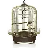 Imac 5-04824 Milly Vogelkäfig, 33 x 48 cm, Gold und braun