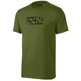 IXS Brand Tee T-Shirt Oliv S