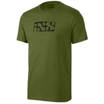 IXS Brand Tee T-Shirt Oliv S