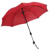 Euroschirm Swing Handsfree Regenschirm (Größe One Size, rot)